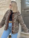 Leopard - Fleece Jacke