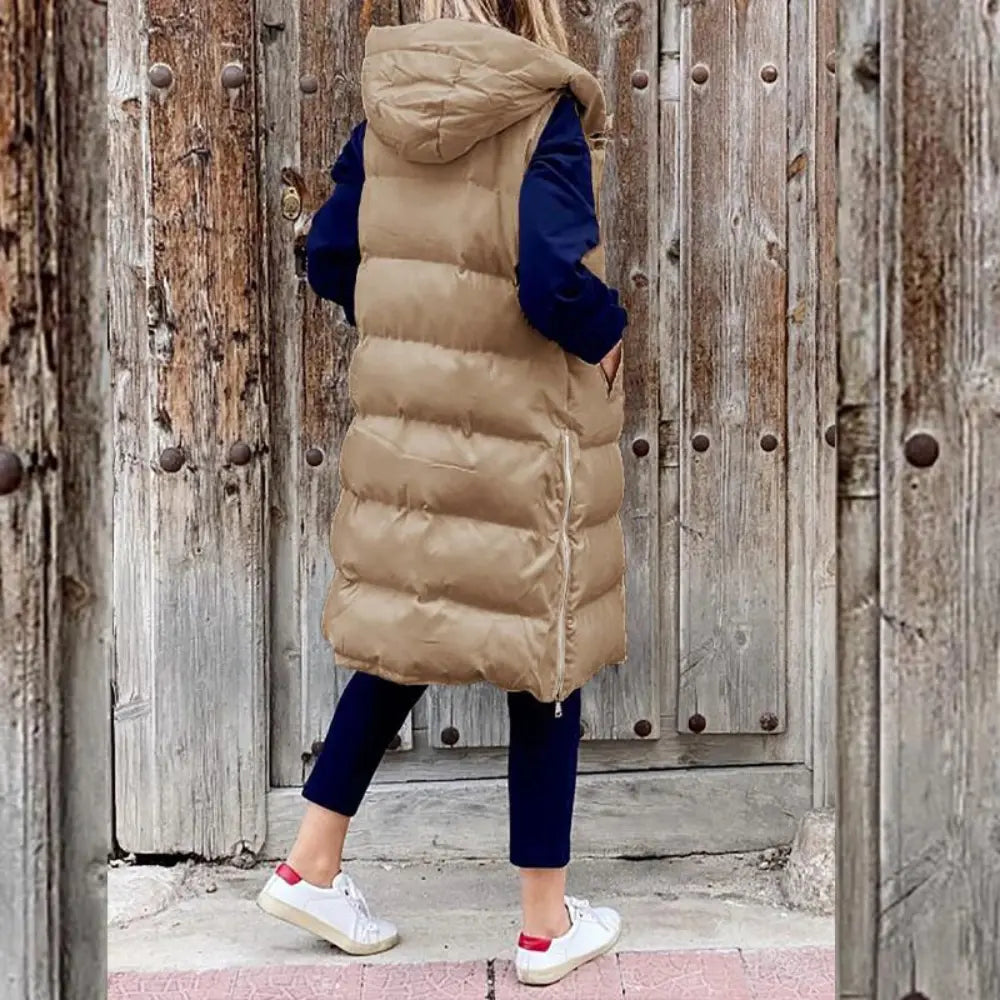 Maple | Ärmellose Baumwolljacke